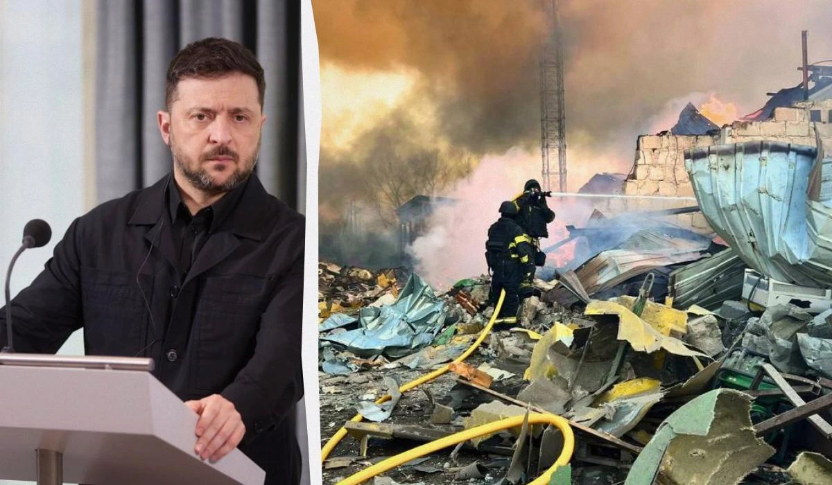 "Критичний напрям": Зеленський відреагував на нічну атаку РФ по Україні